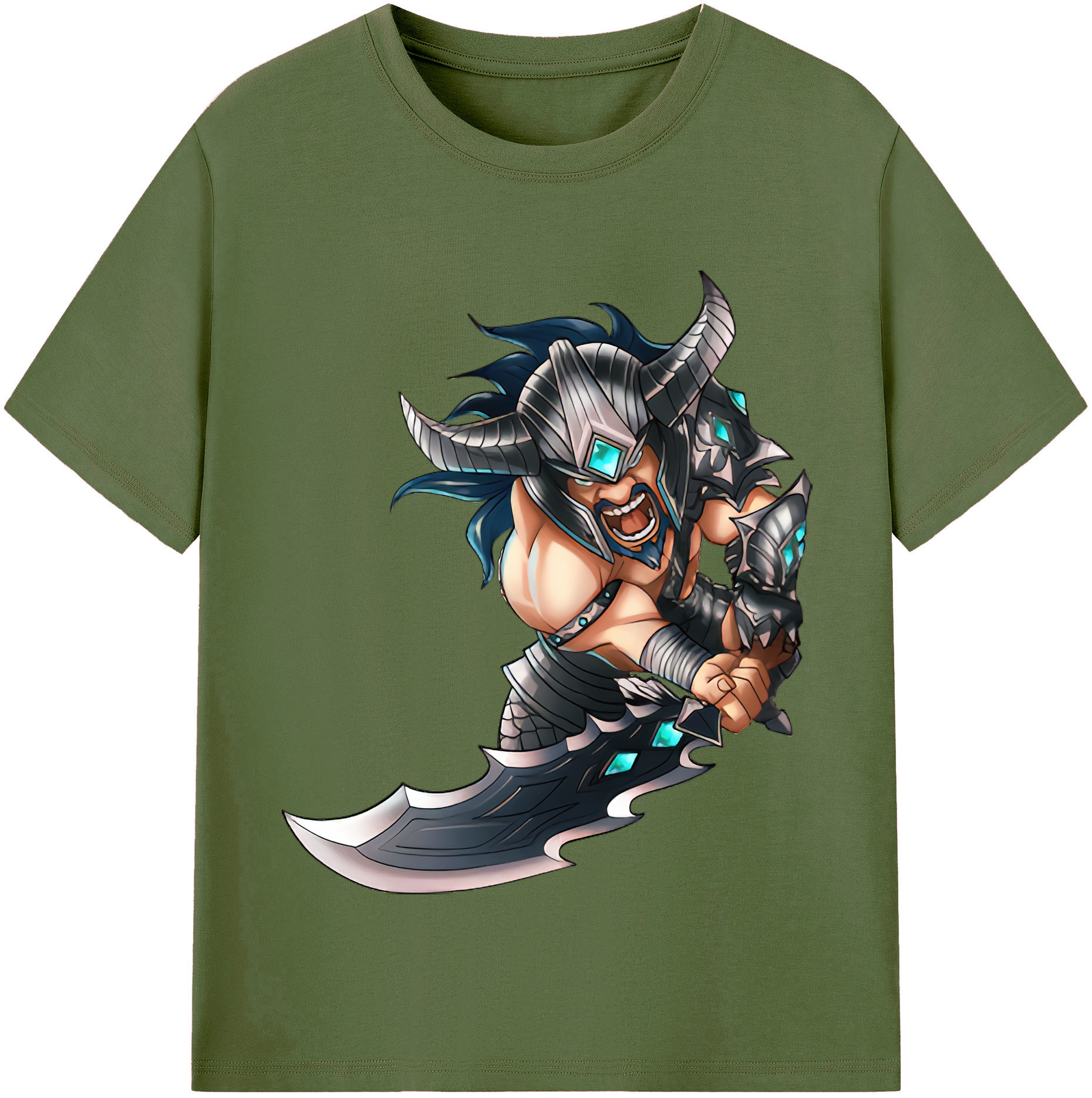 リーグ・オブ・レジェンド League of Legends LOL 綿100％半袖Tシャツ（フロントプリント）
